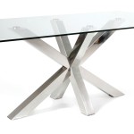 table a manger verre design