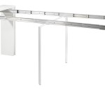 table console laquee blanc extensible