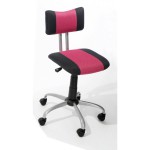 chaise de bureau rose cdiscount