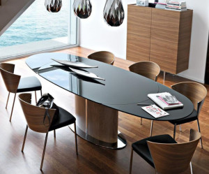 table a manger ovale extensible