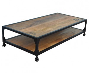 table basse a roulette