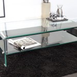 table basse verre trempe