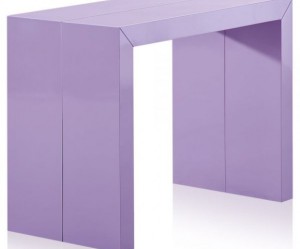 table console extensible pour jardin