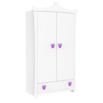 armoire chambre violette