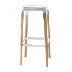 tabouret de bar italien blanc