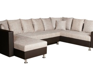 canape d'angle tissu convertible