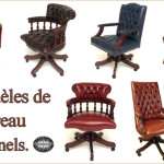 chaise de bureau en anglais