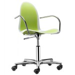 chaise de bureau vert anis