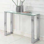 table console en verre