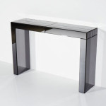 table console en verre