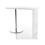 table de bar blanche pas cher