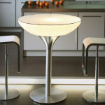 table de bar lumineuse