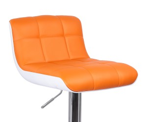 tabouret de bar orange