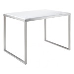 table de bar laque blanc kenza id'clik