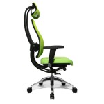 chaise de bureau verte