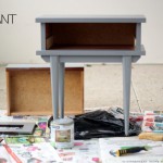 table de chevet diy