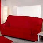 housse de canape rouge