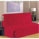 housse de canape rouge